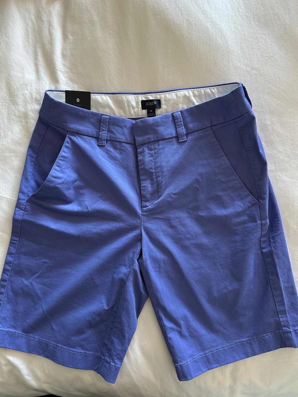 J. Crew Factory Women’s Periwinkle 9” Chino Shorts